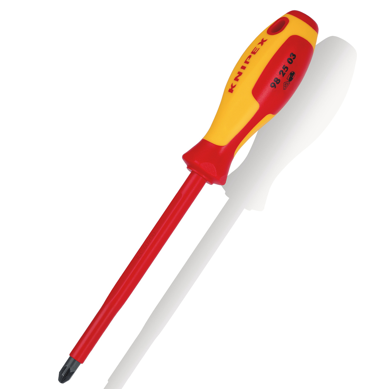 Knipex 982503 VDE Кръстата (PZ) Вдлъбнати винтове 1000V PZ3 x 270mm
