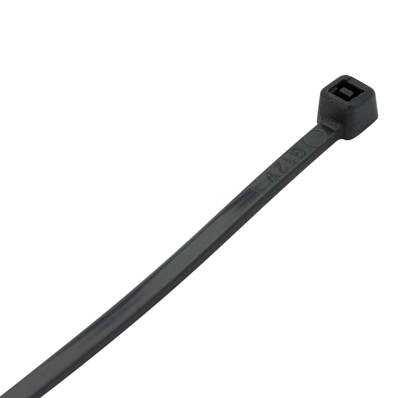 KrimpTerm CT1-B 100 mm x 2,5 mm (8 kg) Черни найлонови кабелни връзки (100 опаковки)