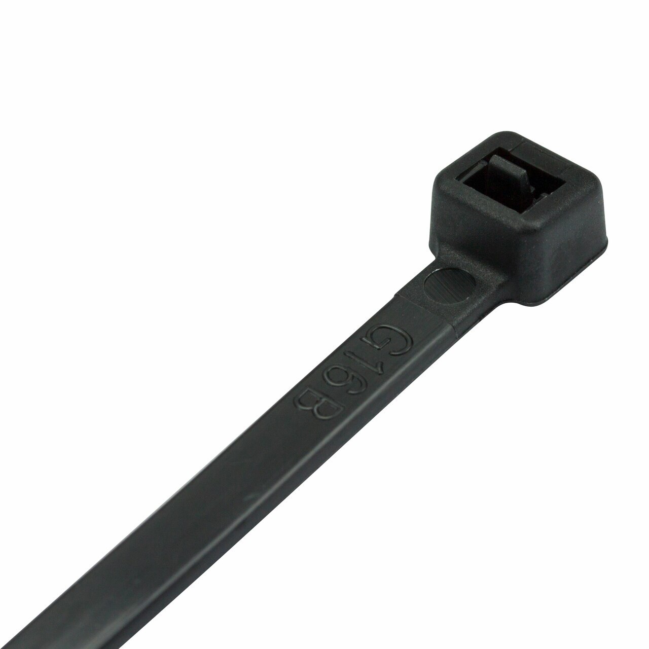 KrimpTerm CT26-B 250mm x 4.8mm (22kg) Черни найлонови връзки за кабели (100 опаковки)