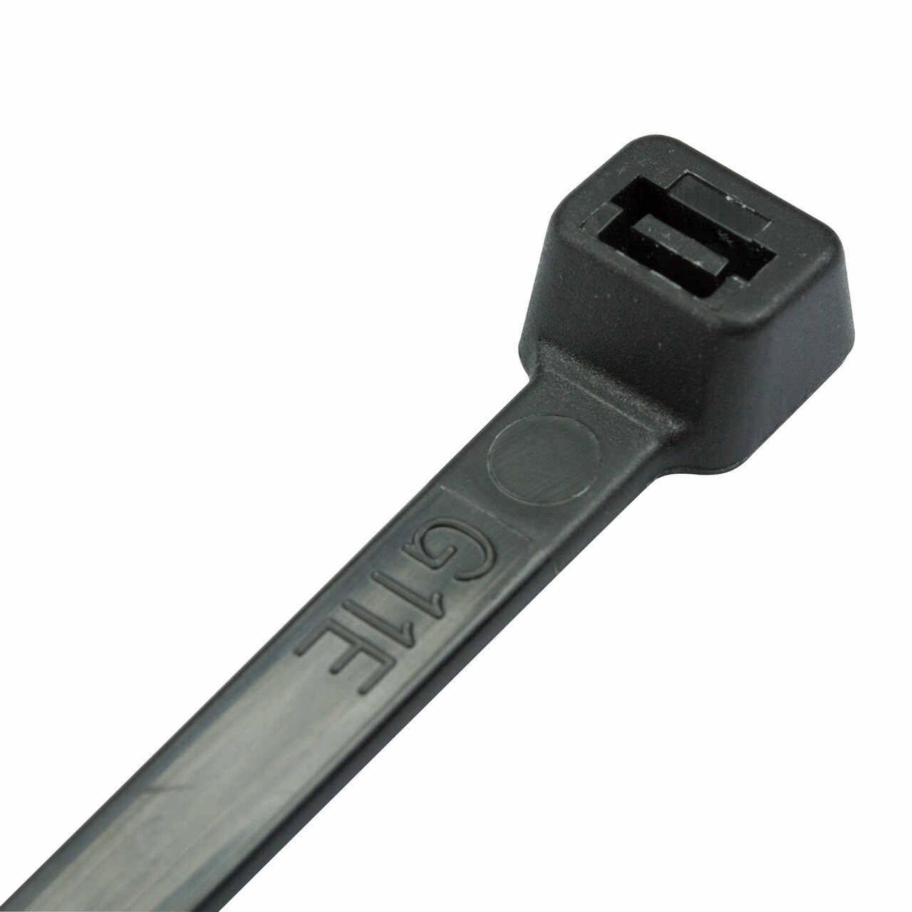 KrimpTerm CT35-B 450mm x 8.0mm (55kg) Черни найлонови връзки за кабели (100 опаковки)