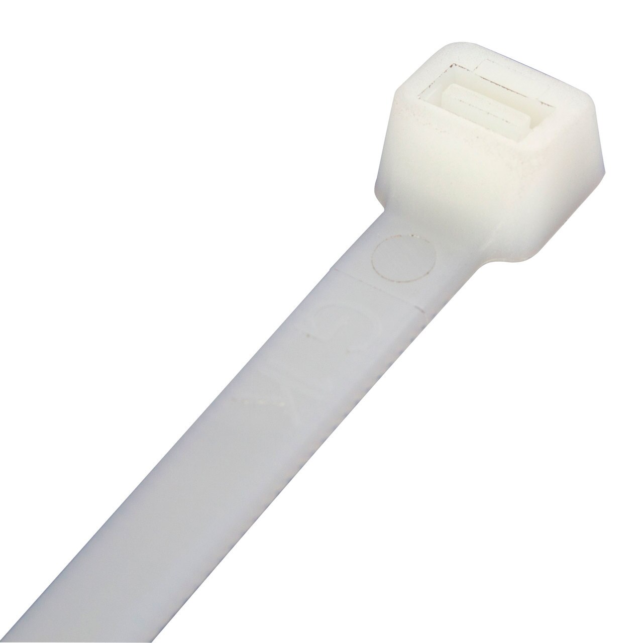 KrimpTerm CT35-W 450mm x 8.0mm (55kg) Естествени найлонови връзки за кабел (100 опаковки)