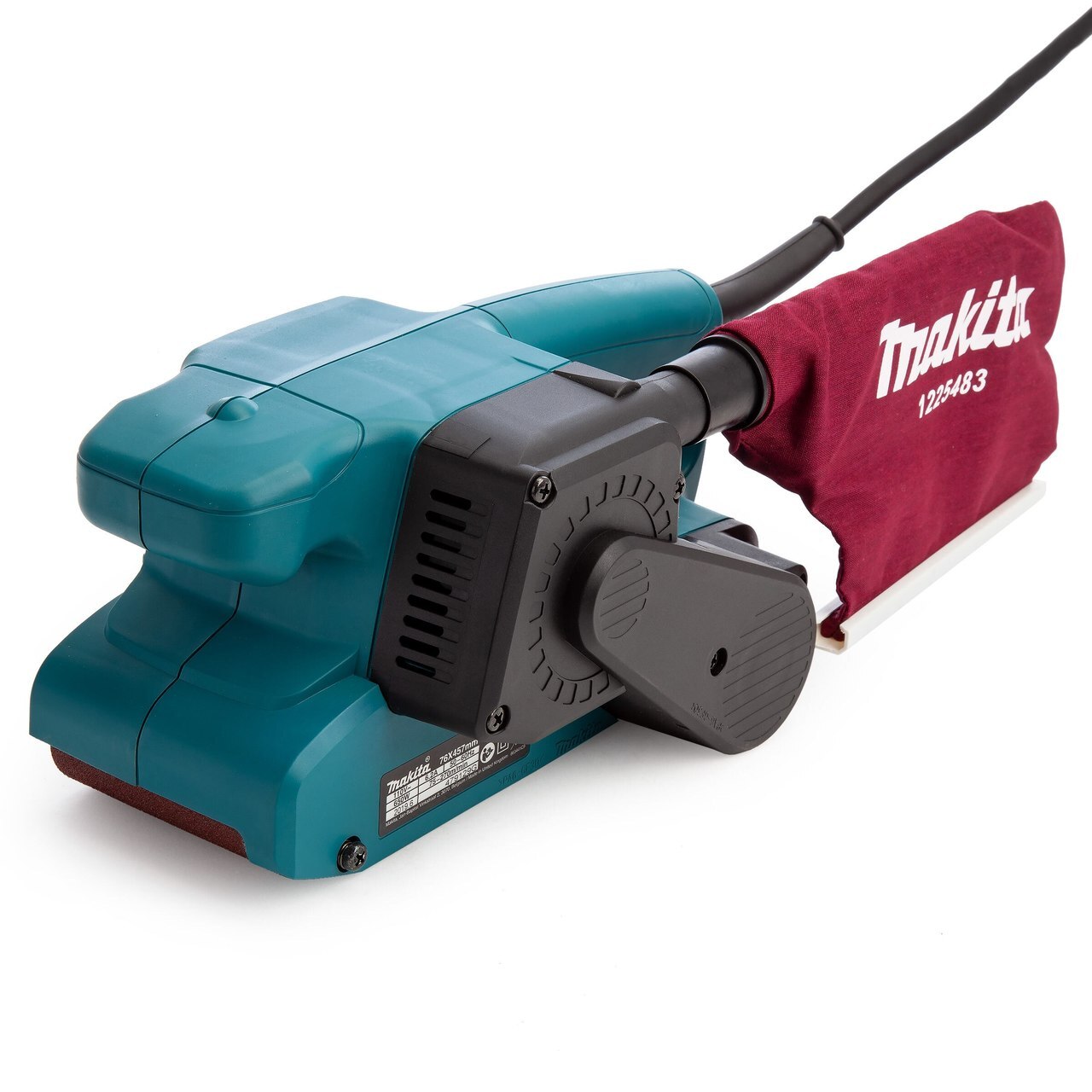 Makita 9911 лентова шлифовъчна машина за шлифоване 3 инча / 76 мм 240V