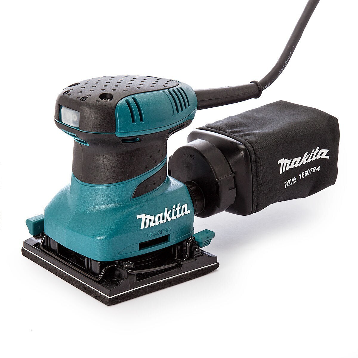Makita BO4556 Palm машина за шлифоване Plus скоба 240V