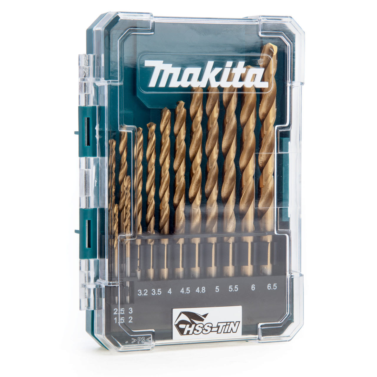 Икономичен комплект Свредло Makita D-72855 HSS TIN (13 части)