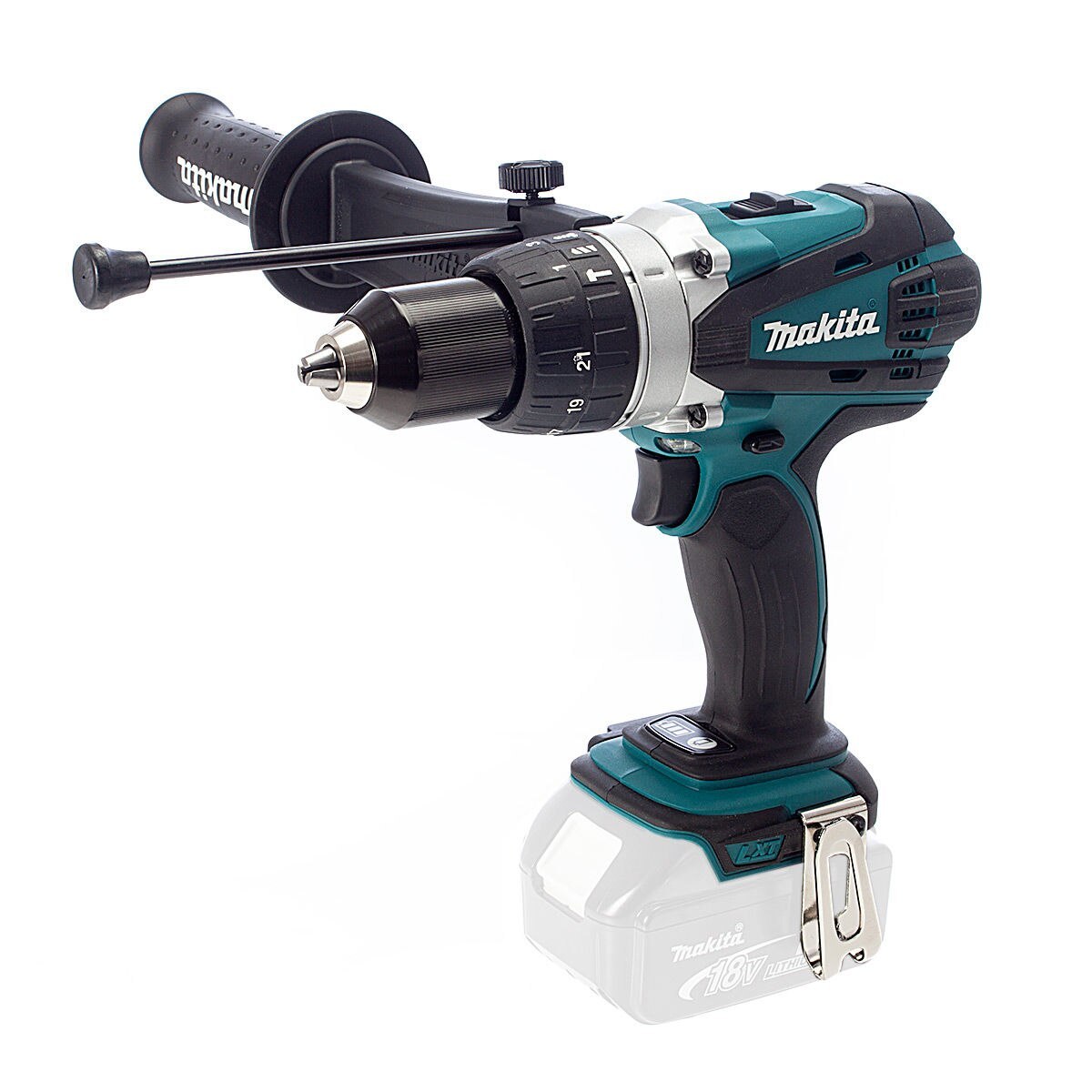 Makita DHP458Z 18V безжичен компактен двустепенна Ударен Винтоверт (само корпус)