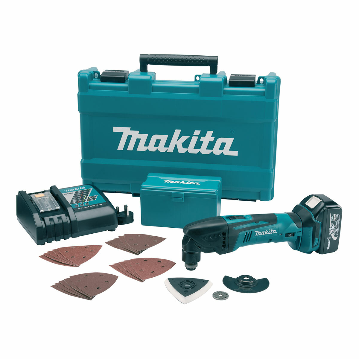 Makita DTM50RT1J 18V LXT Multi Tool (1x 5.0Ah батерия)