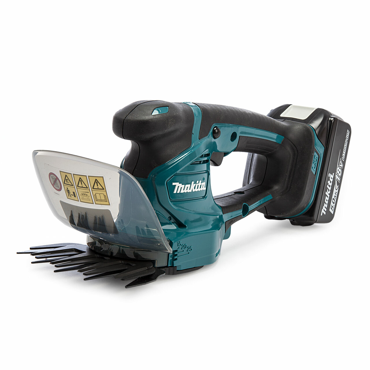 Makita DUM111RTX 18V LXT Акумулаторни ножици за трева (1 x 5.0Ah батерия)