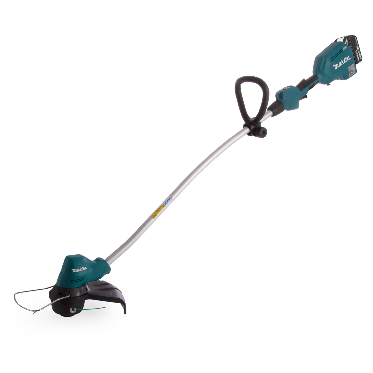 Makita DUR189RT 18V LXT Безчетков линеен тример с телескопичен вал (1 x 5.0Ah батерия)