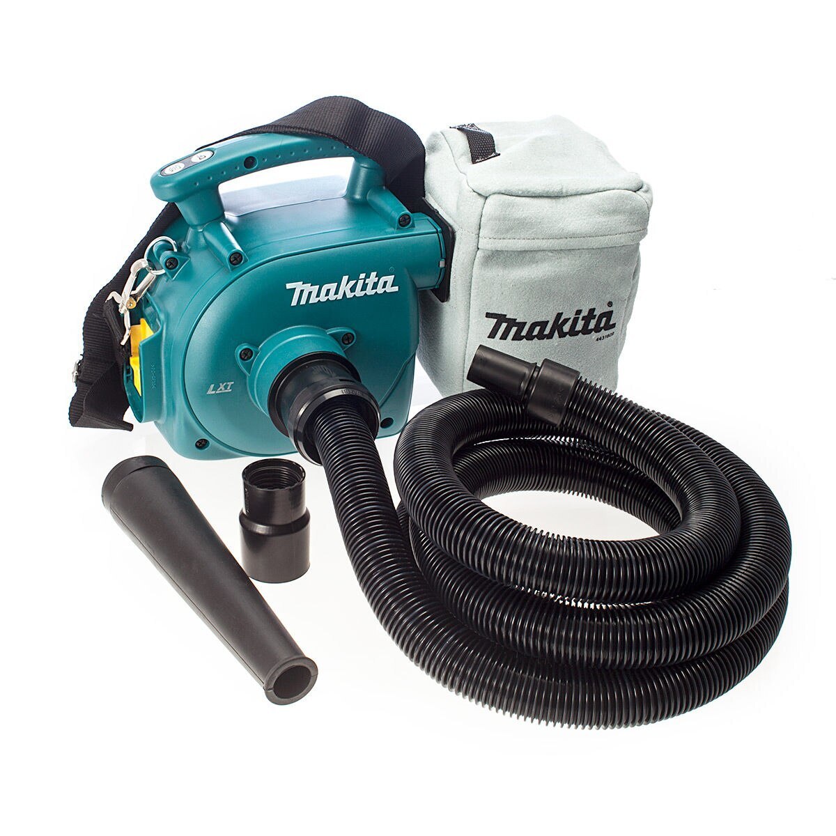 Makita DVC350Z 18V безжична литиево-йонна прахосмукачка / Прахоуловител / вентилатор (само корпус)