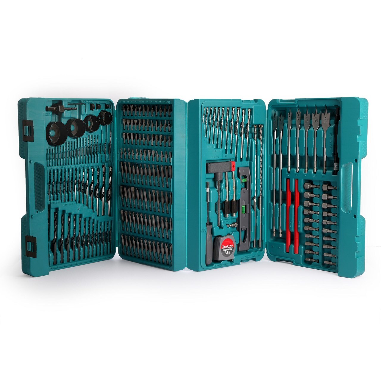 Makita P-44046 Пълен комплект свредла и бит (216 броя)