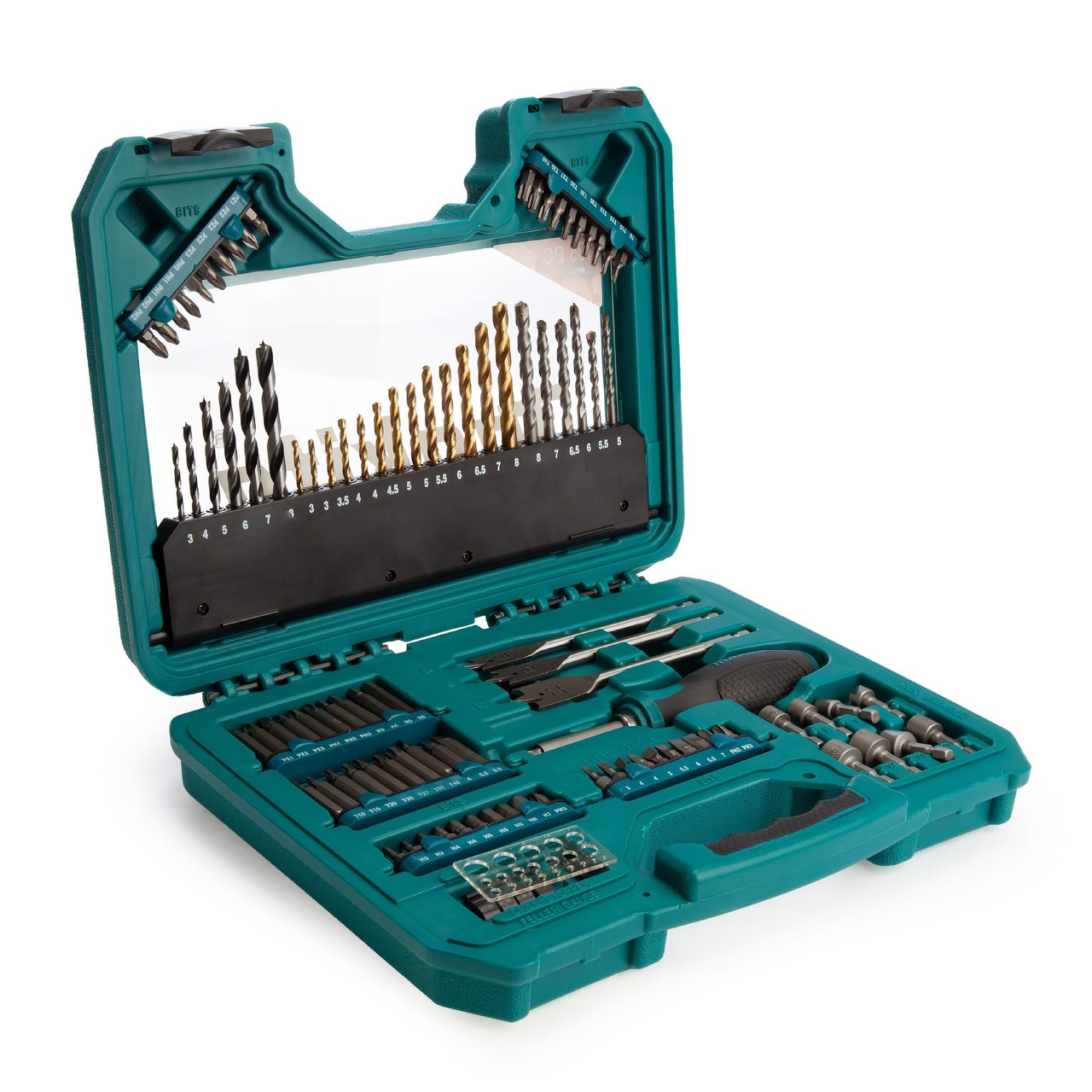 Комплект аксесоари за електрическа бормашина Makita P-90364 PRO (105 броя)