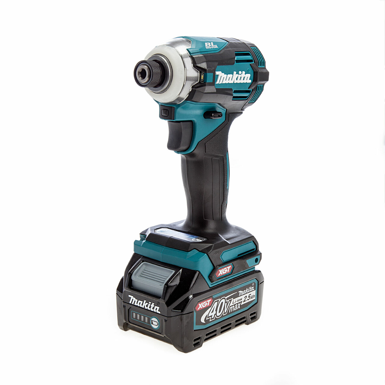 Makita TD001GD209 40Vmax XGT Ударна Отвертка (2 x 2.5Ah батерии)