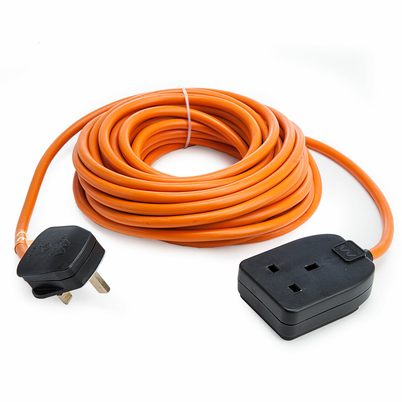 Masterplug BOG100 Heavy Duty Единична Вложка Garden удължител 10 метра (240V)