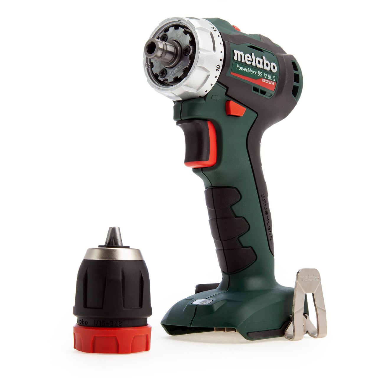 Metabo 601039890 PowerMaxx 12V BS12BLQ Винтоверт без четки (само корпус)