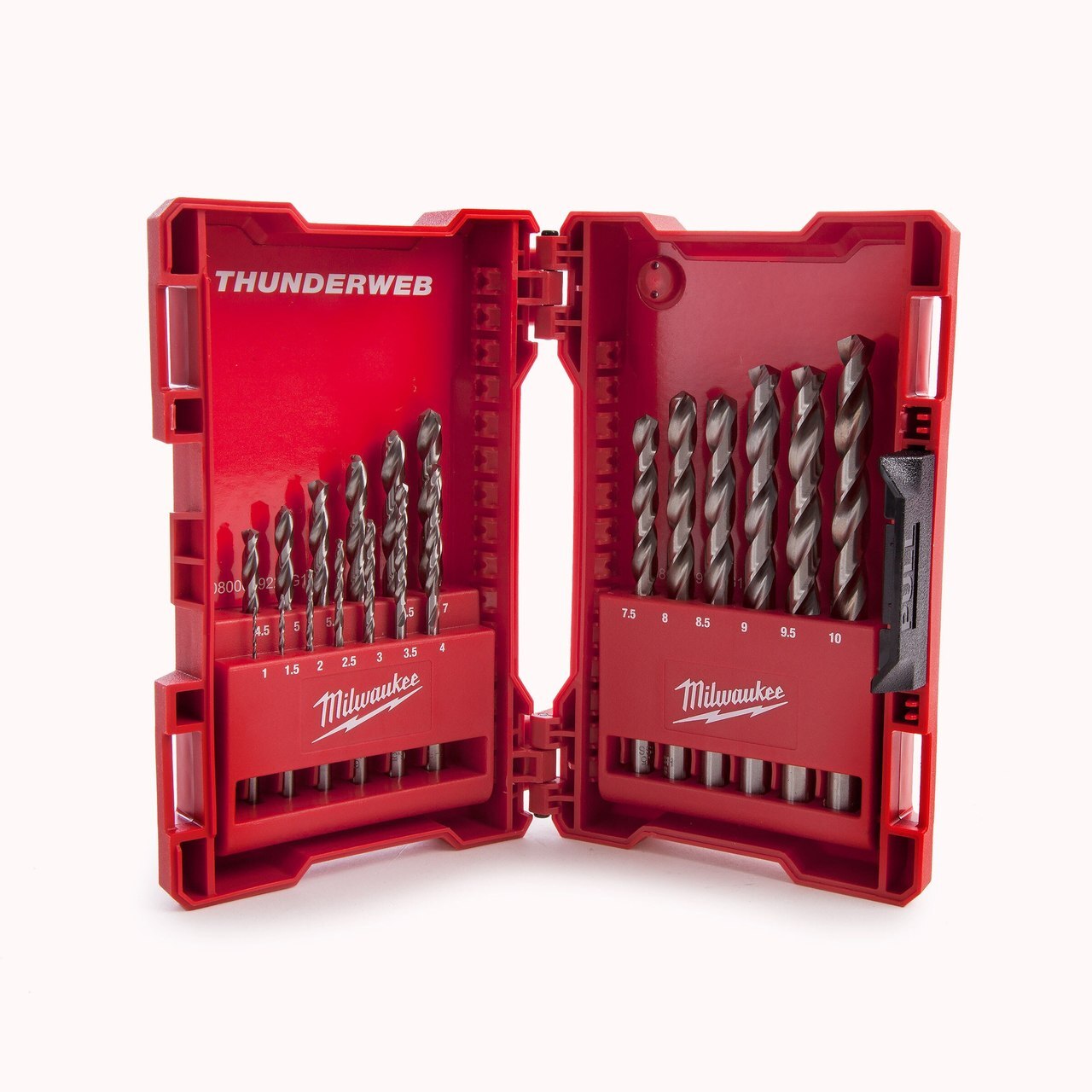 Milwaukee 4932352374 Комплект Свредло за метал HSSG (19 броя)