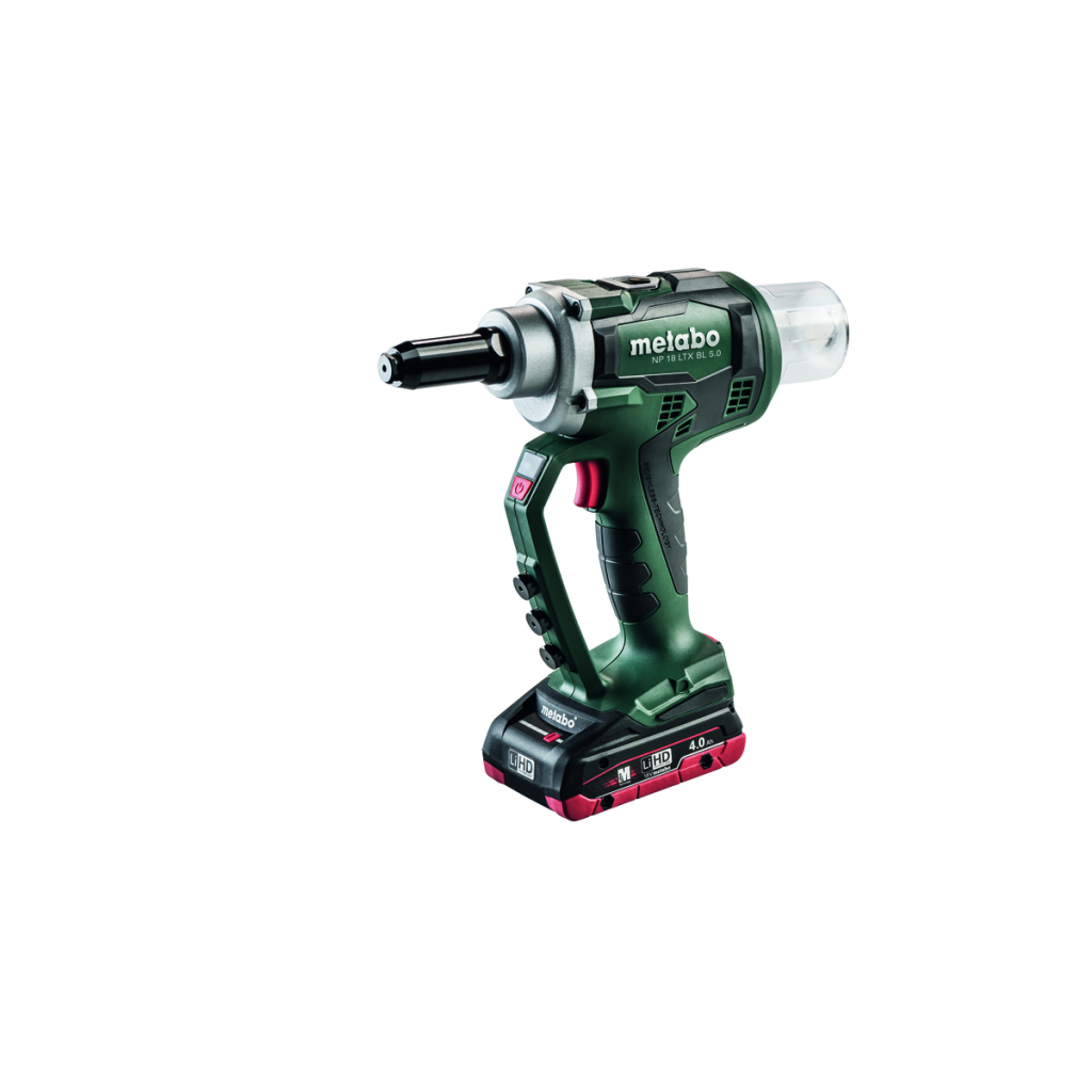 Нитачка акумулаторна METABO NP 18 LTX BL 5.0 2x4.0 Ah LiHD