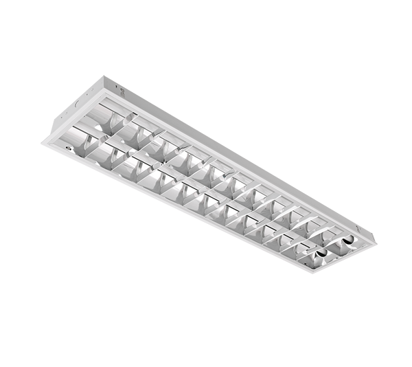 ОСВЕТИТЕЛНО ТЯЛО LENA-V LED 2X18W(1200MM) 4000K ВГРАДЕН МОНТАЖ 1195/295MM ТИП V