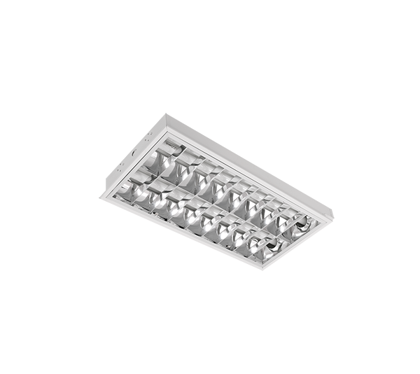 ОСВЕТИТЕЛНО ТЯЛО LENA-V LED 2X9W(600MM) 6200К ВГРАДЕН МОНТАЖ 595/295ММ ТИП V
