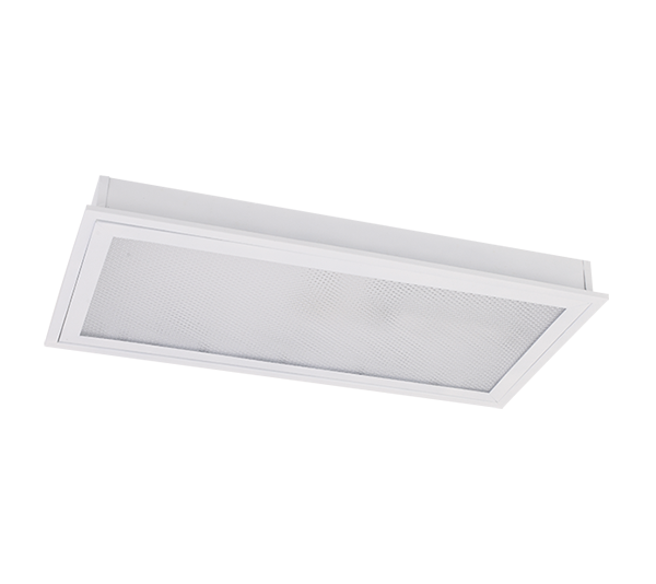 ОСВЕТИТЕЛНО ТЯЛО PRISMATIC LED 2X9W ВГРАДЕН МОНТАЖ 4000K 595X295mm