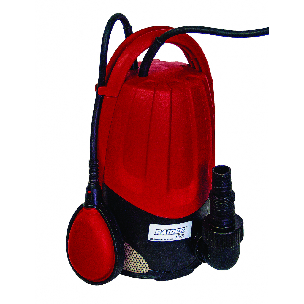 Помпа водна потопяема за мръсна вода 900W 1max 250L/min 9.5m RDP-WP26