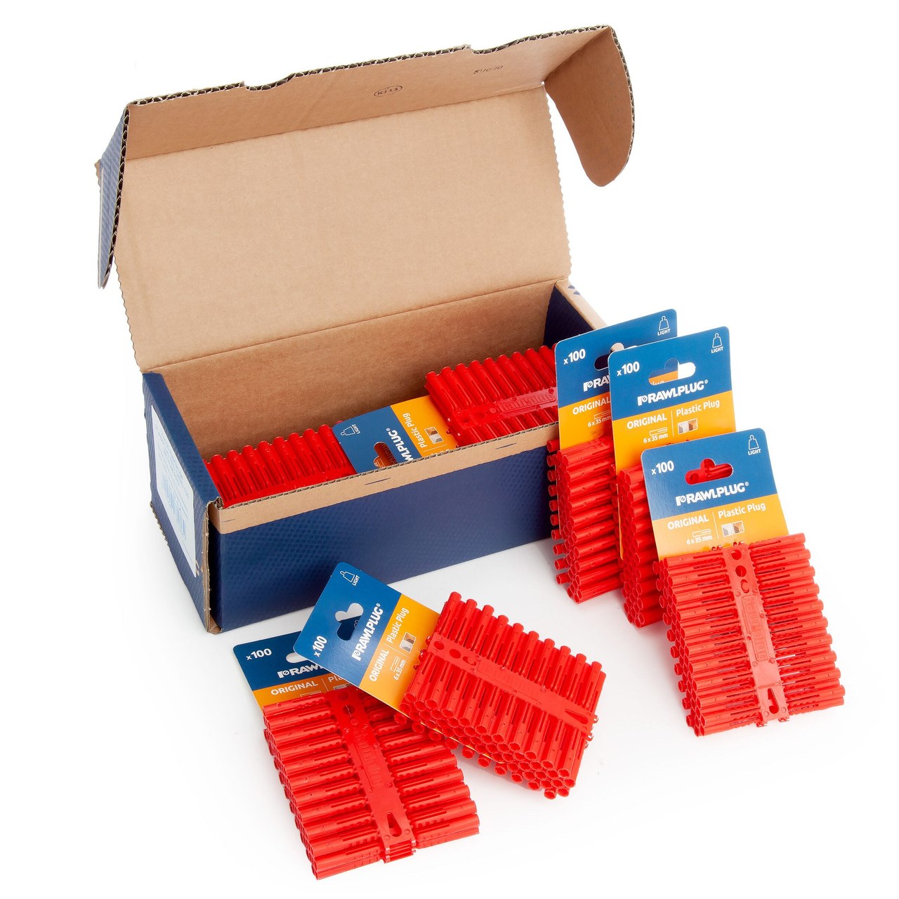 Rawlplug 10 x 100 R-OLD-RED-100-C (67-134) Rawlplug на карта - 6mm x 35mm