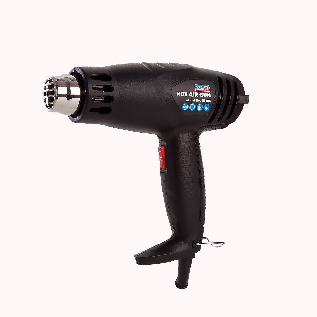 Пистолет за горещ въздух Sealey HS105 1600w 2 скорости 370c/500c 240V