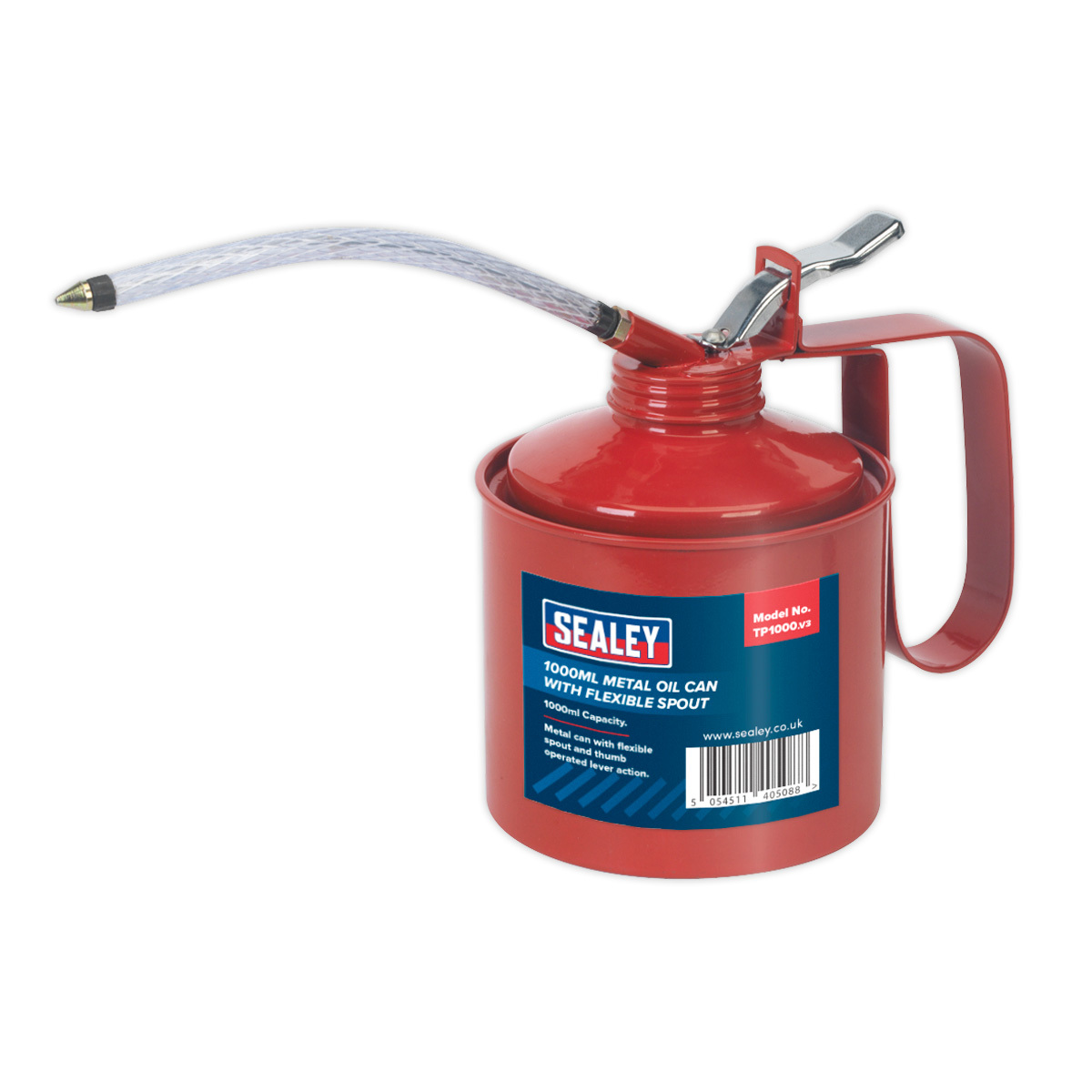 Sealey TP1000 Metal масло може да си с гъвкаво накрайник 1000ml