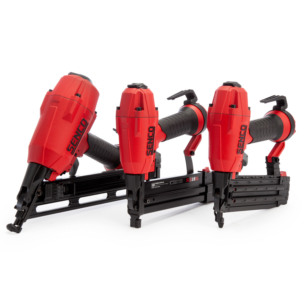 Senco 10S2001N Black Label Пневматичен Finish Пистолет за пирони Kit (3 Tools)