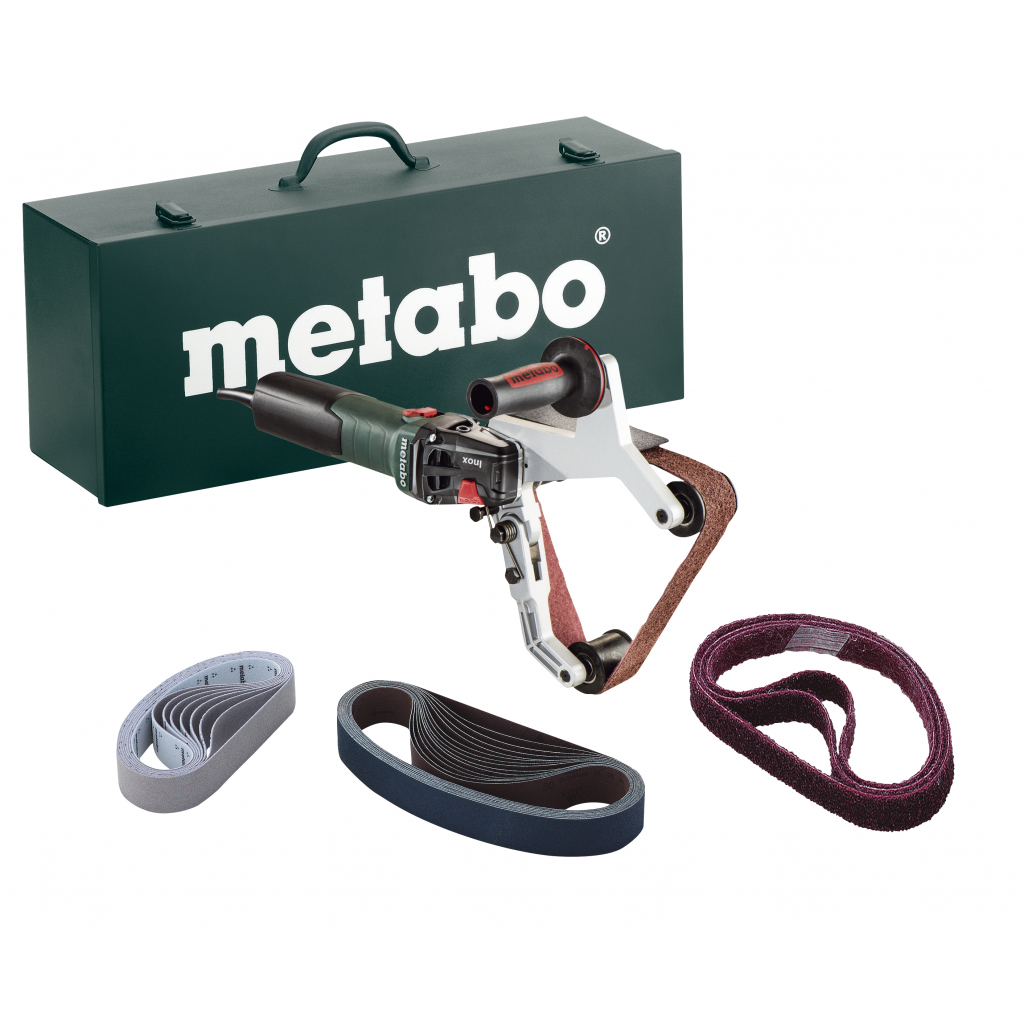 Шлайф лентов за тръби 1550W 40x760mm METABO RBE 15-180 Set