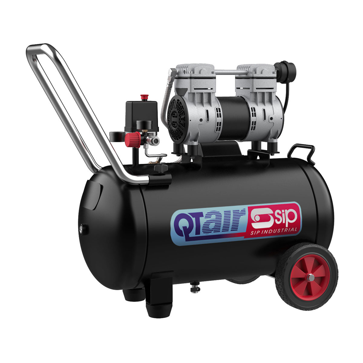 SIP 04382 QT 50/10 нискошумен компресор с директно задвижване 1,3 к.с.