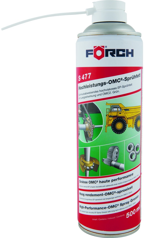 СПРЕЙ-ГРЕС ЗА ВИСОКИ НАТОВАРВАНИЯ FOERCH S477 с OMC2 S477, 500ml