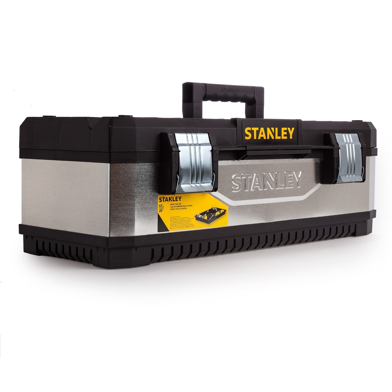 Stanley 1-95-620 Поцинкована метална / пластмасова кутия с инструменти 26 инча