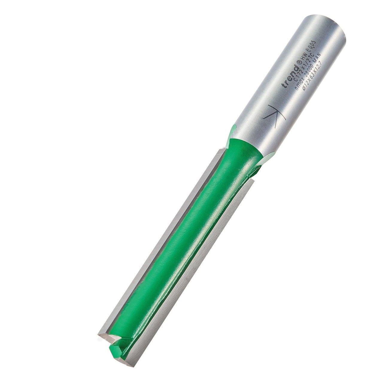 Trend C172X1 / 2TC Две фрези за флейта с права фреза 12 мм х 1/2 "Халка