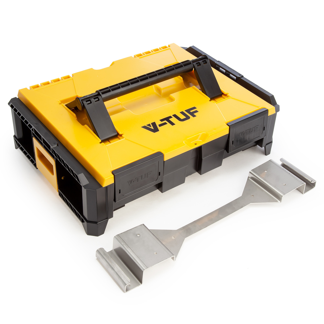 V-TUF VTM451 Stackpack Модулна малка кутия за съхранение + VTM452 Stackpack скоба